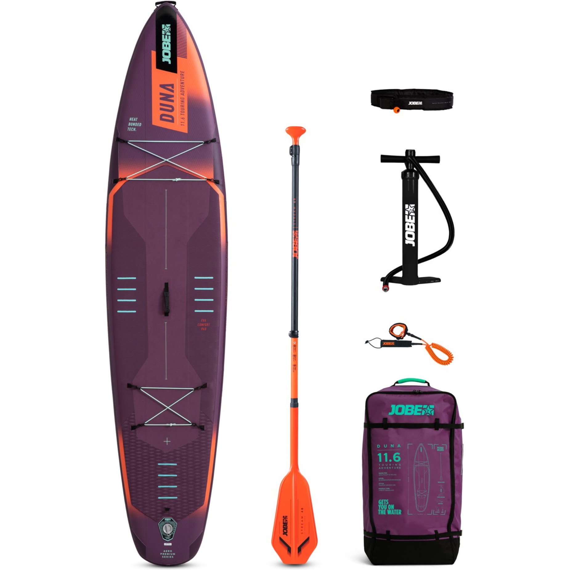 2026 Jobe Aero Duna 11.6 SUP Board Pakket 486425005 - Pakket 486425005 - Pakket 486425005 - Pakket 486425005 - Pakket 486425005 - Pakket 486425005. Purple